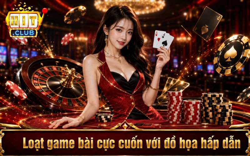 Loạt game bài cực cuốn với đồ họa hấp dẫn